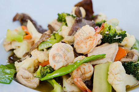 亚洲食物蔬菜盘子绿色图片