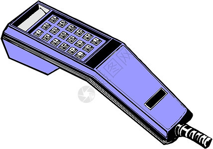 无线电话电子收音机嗓音按钮白色灰色数字键盘检测办公室背景图片