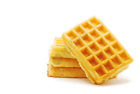 宽度 Wafers糕点甜点棕色早餐黄色糖果食物诱惑白色胡扯图片