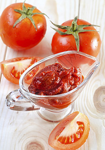 番茄酱奶油挑衅厨房农业美味食物烹饪勺子食材作品图片
