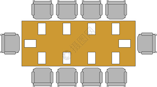 椅子和桌子风格办公室家具会议导演经理水平商业法庭棕色图片