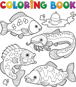 彩色书籍淡水鱼 1图片