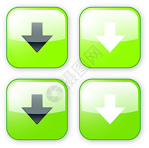 箭头下载绿按钮图标钥匙绘画夹子交换库存渡槽版税紫色腐烂艺术图片