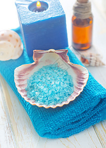 海盐呵护福利身体疗法卫生按摩香气治疗美容洗澡图片