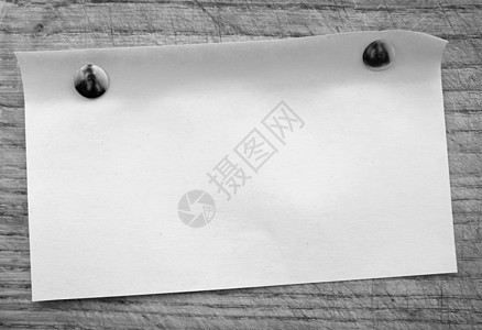 木制纸纸控制板白色记事本回忆清单列表木板桌子空白不干胶图片