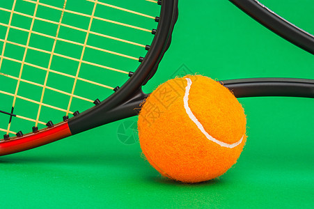赢得网球锦标赛杯子竞赛金子游戏优胜者运动白色团队绿色球拍图片