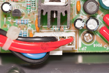 计算机要素科学电路插头网络电脑盘子互联网蓝绿色技术母板图片