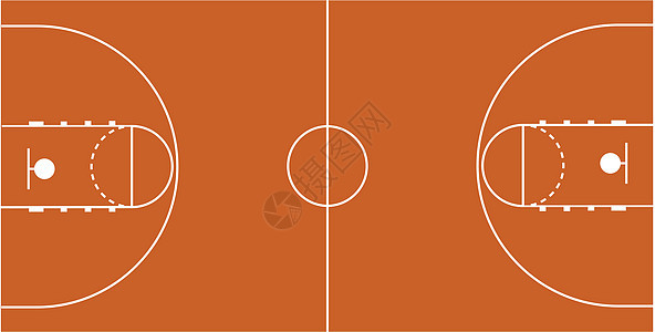 篮球法院的矢量插图场地成功橙子中心木板地面娱乐训练游戏篮球场图片