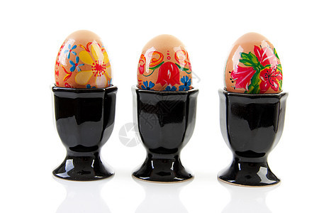 三个鸡蛋 由黑人持有的小孩装饰背景图片