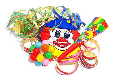 政党附件噪音气球制造者小丑配件喇叭生日流光图片