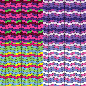 齐格zag 模式集粉色白色黑色墙纸黄色蓝色几何学紫色绿色图片