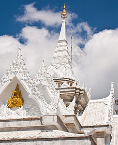 泰国的佛教寺庙金子历史历史性地标游客连体文化假期佛教徒旅行图片