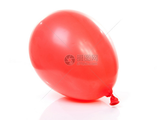 红色气球生日派对图片
