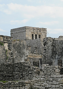 玛雅寺庙文化考古学废墟文明城市仪式建筑建筑学地标考古背景图片