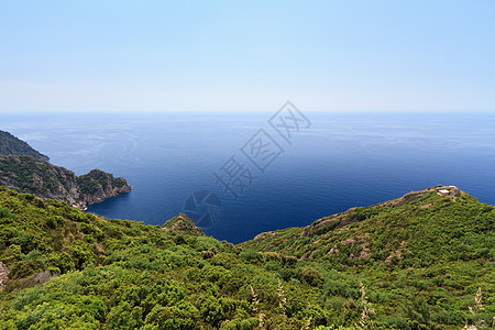 波托福蒂诺自然公园海洋海景海岸旅行爬坡悬崖蓝色天空岩石晴天图片