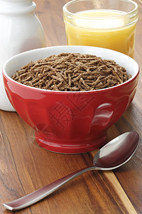 小麦小麦面包早餐酸奶勺子小吃奶制品纤维麦片食物产品大麦谷胚图片