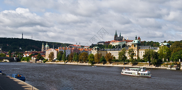 布拉格旅行街道中心国家教会历史城市红色宗教首都图片