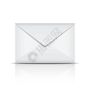 白信封剪贴写作邮资电子邮件地址办公室邮政明信片空气插图图片