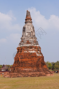 Ayutthaya的寺庙废墟旅游信仰旅行石头宗教城市灰色图片