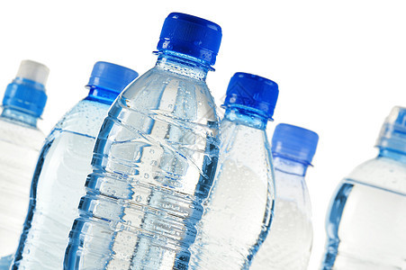 白上隔离的可塑矿泉水瓶塑料产品风险瓶子双酚流行音乐生活回收购物矿物图片