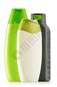 身体护理和美容产品的塑料瓶及凝胶肥皂皮肤管子化学品洗发水商品卫生塑料浴室图片