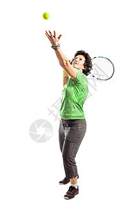 网球玩家运动员球拍女性运动游戏成人女士娱乐活动乐趣图片