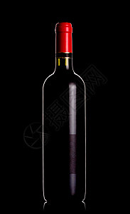 反利特葡萄酒瓶物品脖子玻璃白色空白庆典质量品牌酒厂标签图片