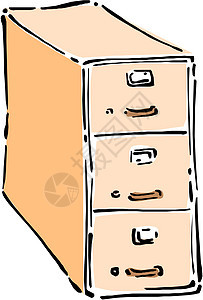 文件柜贮存文档商业文件夹会计抽屉办公室内阁组织家具图片