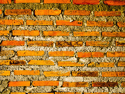 水泥砖墙2图片