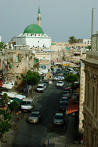 Acre Akko 以色列旅行房屋街道建筑学岩石圣地汽车图片