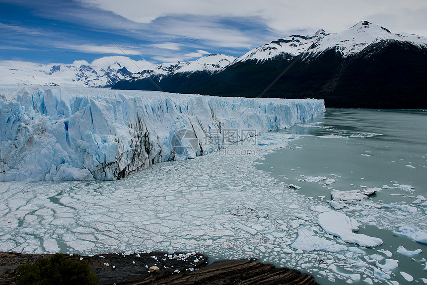 格拉西尔佩里托莫雷诺冰川场景风景世界遗产旅行冻结蓝色生态冰山全球图片