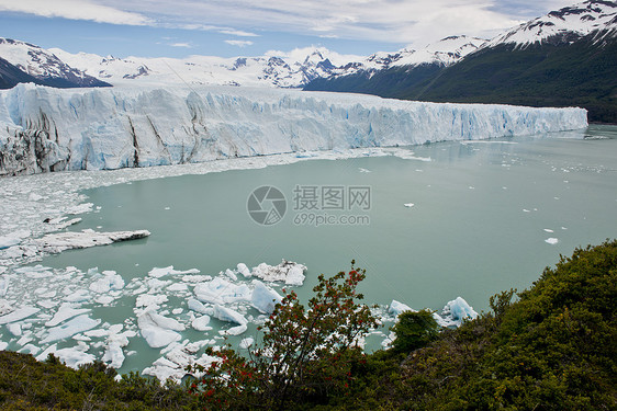 格拉西尔佩里托莫雷诺冰川名胜蓝色全球风景场景冰山旅行生态旅游图片