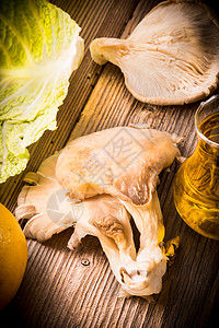 普莱罗图斯胡椒子喇叭木头食物烹饪美食牡蛎荒野侧耳美味图片