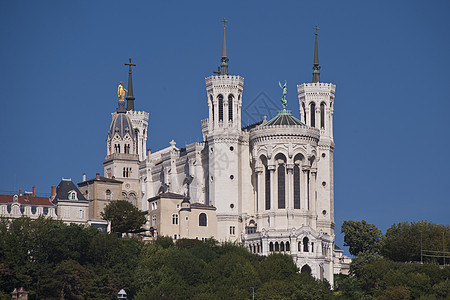 4个城市妇女组织钟楼世界遗产白色教会大教堂水平图片