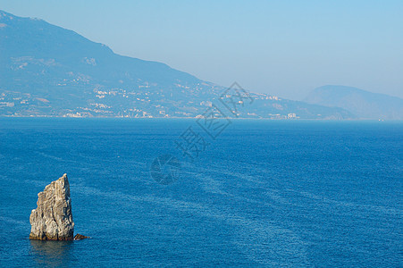 夏季风景与海 山区山区图片