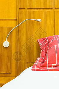 内部现代设计室酒店枕头住宅装饰公寓地面房间房子卧室木头图片
