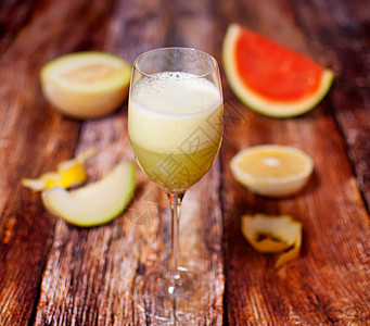 健康果汁素食橙子木头食物玻璃健康饮食叶子蔬菜薄荷绿色图片