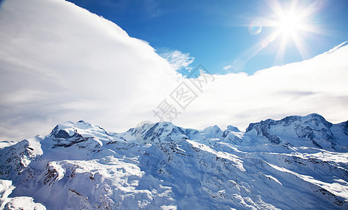 瑞士冬季风景图片