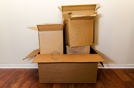 移动日地面硬木盒子纸板纸盒船运贮存包装房间图片