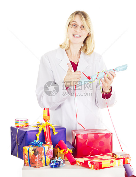 人包装一些彩色礼品包装纸女士生日婚礼进步销售公司喜悦打包机仪式图片