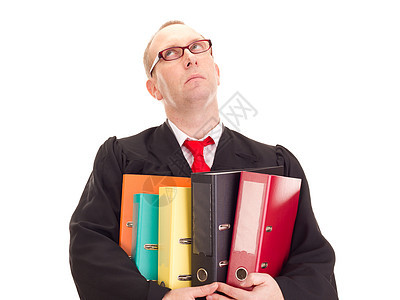 律师有很多工作要干职业文档顾问裁判法官法律活页夹文件夹司法账单图片