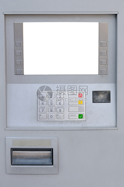 ATM 特写自动取款机图片