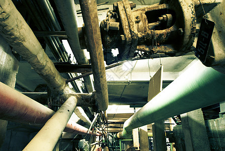 工业区 钢铁管道 阀门和梯子齿轮工程师活力燃料实验室工程插图科学机器机械图片