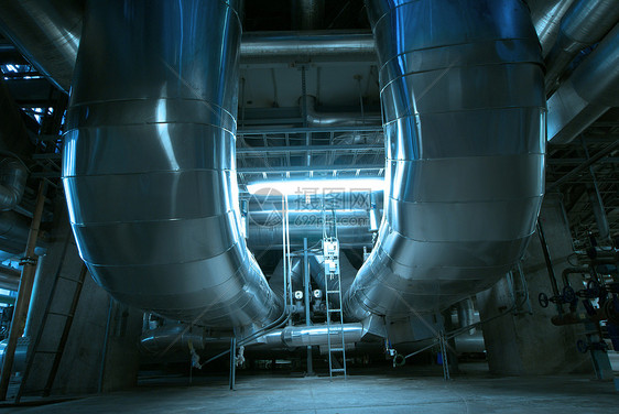工厂厂房气体工程工人生产机器商业插图石油压力图片