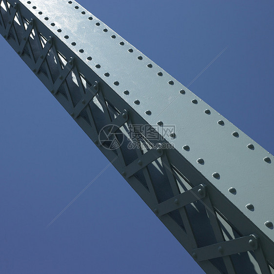 桥桥结构工程弹力耐用性铆钉力量天空地标蓝色直辖市横梁图片