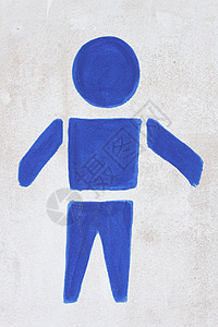 男性符号标志人类洗手间卫生间厕所性别背景图片