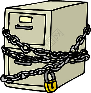 锁定计算机电脑挂锁隐私骇客笔记本技术安全数据警卫防火墙图片