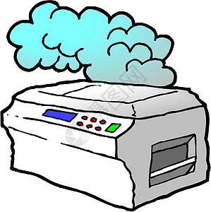 打印机激光操作员印刷桌子照片工具外设电脑打字机文档图片