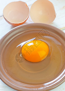生蛋木头炊具乡村食物桌子生物烹饪厨房玻璃蛋壳图片