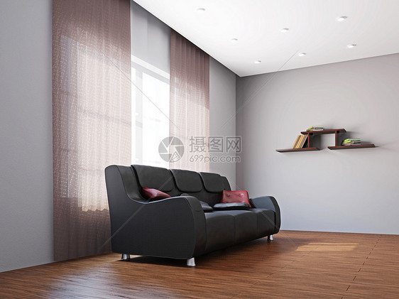 客厅的大沙发家具座位风格长椅窗户工作室建筑学艺术装饰长沙发图片